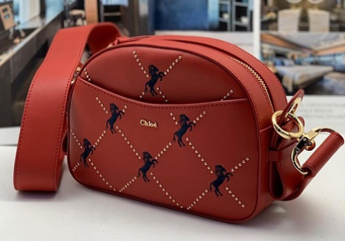 Женская сумка Chloe красная