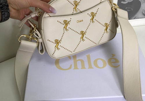 Женская сумка Chloe белая