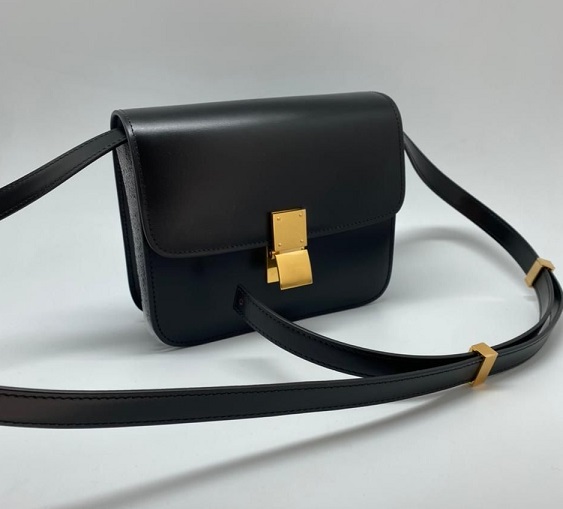 Женская кожаная сумка Celine Classic Mini черная