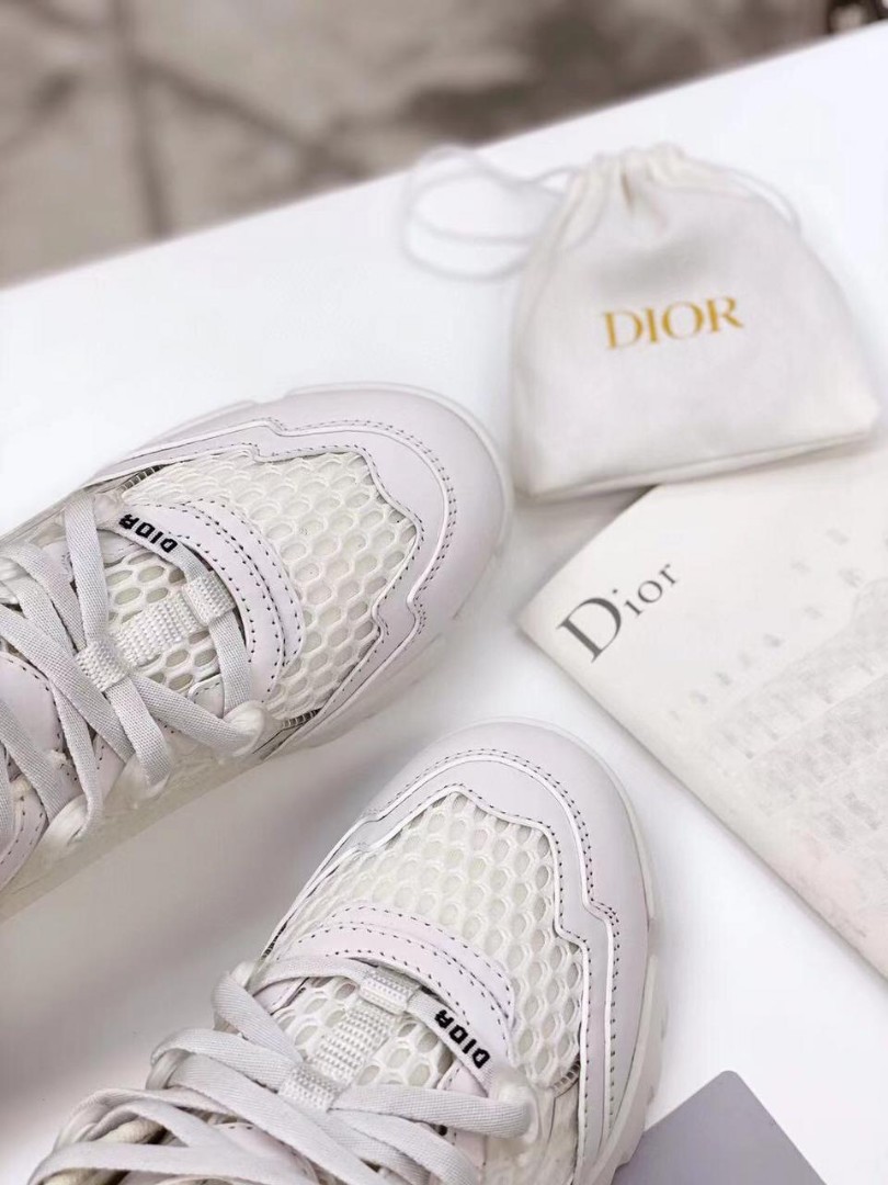 Кроссовки Christian Dior D-connect белые