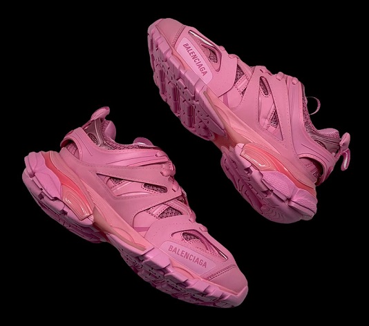 Женские розовые кроссовки Balenciaga Track