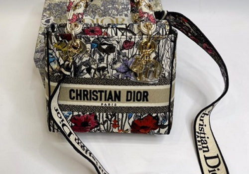 Сумка Christian Dior Lady текстиль