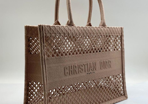 Сумка-тоут Christian Dior Book Tote пудра