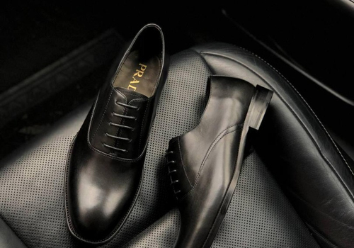 Мужские туфли Prada черные