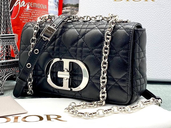 Женская сумка Christian Dior Caro Mini черная