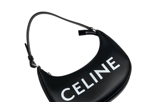Женская кожаная сумка Celine Ava черная
