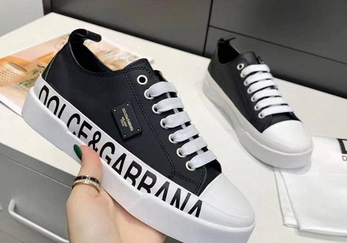 Женские кроссовки Dolce&Gabbana черные