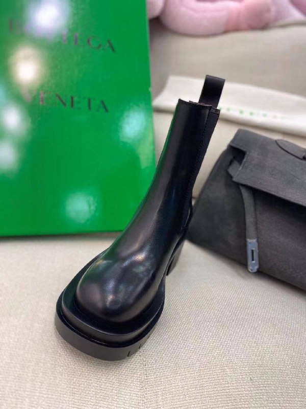 Женские ботинки Bottega Veneta черные