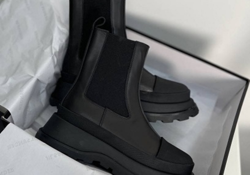 Женские ботинки Jil Sander черные