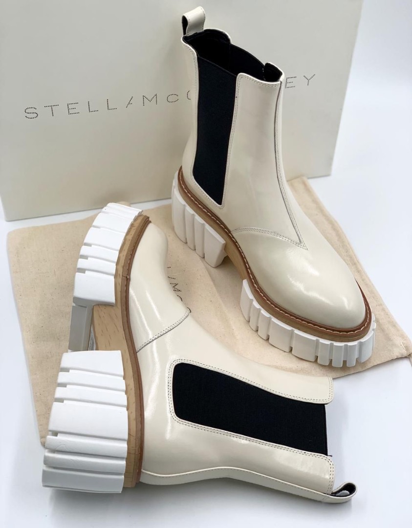 Женские ботинки Stella McCartney белые