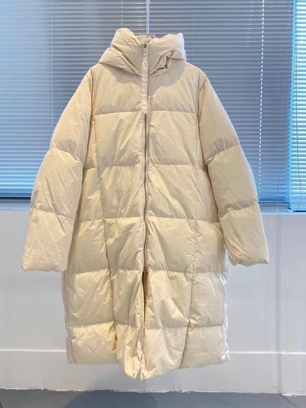 Женское пальто Jil Sander белое