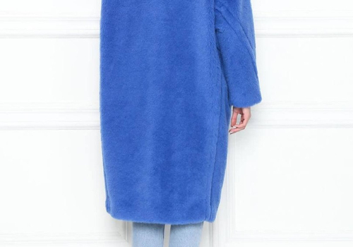 Женское пальто Max Mara синее