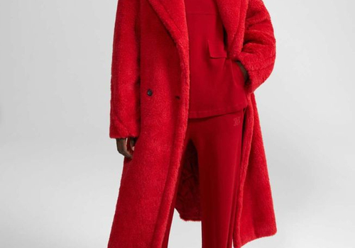 Женское пальто Max Mara красное