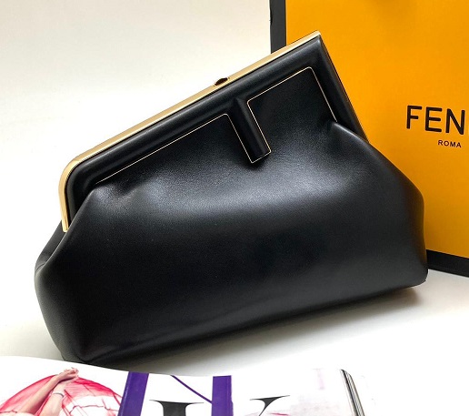 Женская сумка Fendi First Mini черная
