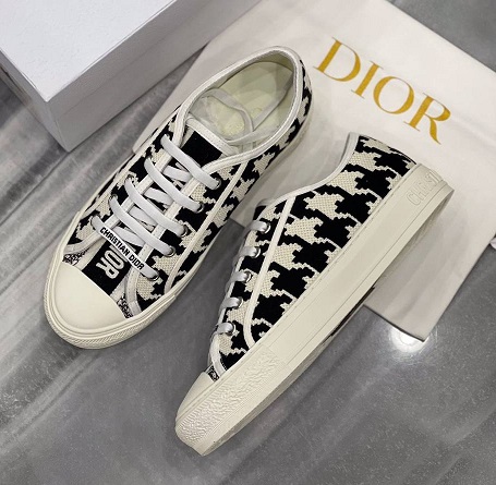 Черные кеды Christian Dior Walk'n'
