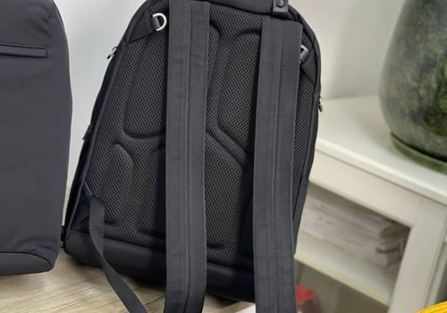 Черный рюкзак из текстиля Prada