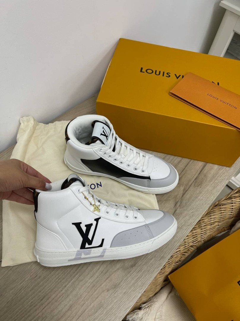 Женские высокие кеды Louis Vuitton Charlie