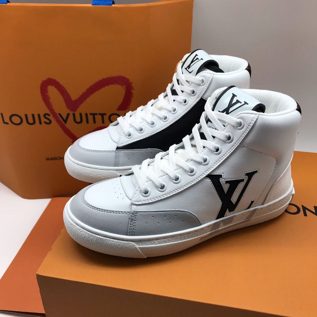 Женские высокие кеды Louis Vuitton Charlie