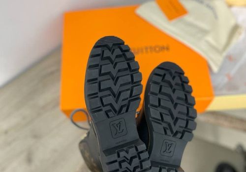 Женские ботинки Louis Vuitton черные