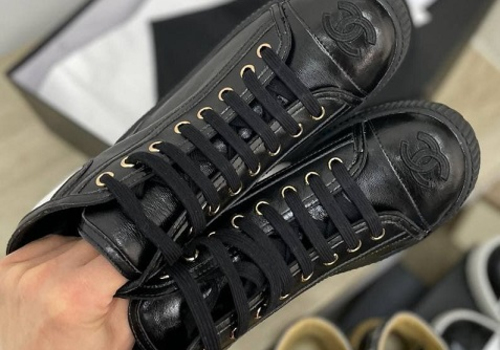 Ботинки Chanel черные