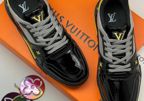 Кожаные кроссовки Louis Vuitton Trainer