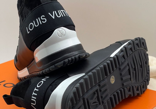 Женские кроссовки Louis Vuitton черные