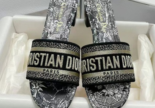 Босоножки Christian Dior черные