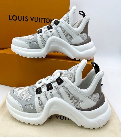 Женские кроссовки Louis Vuitton Archlight белые