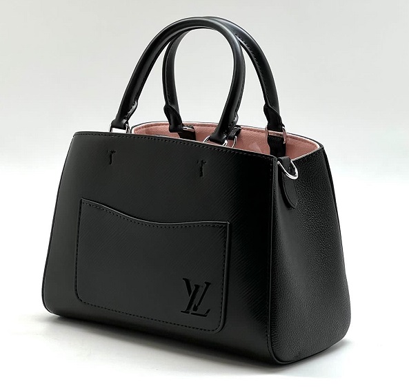 Кожаная сумка Louis Vuitton Marelle Tote Mini черная