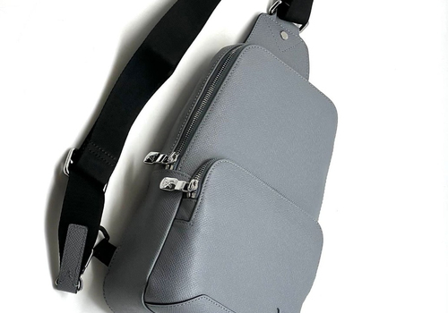 Мужская сумка-слинг Louis Vuitton Avenue серая