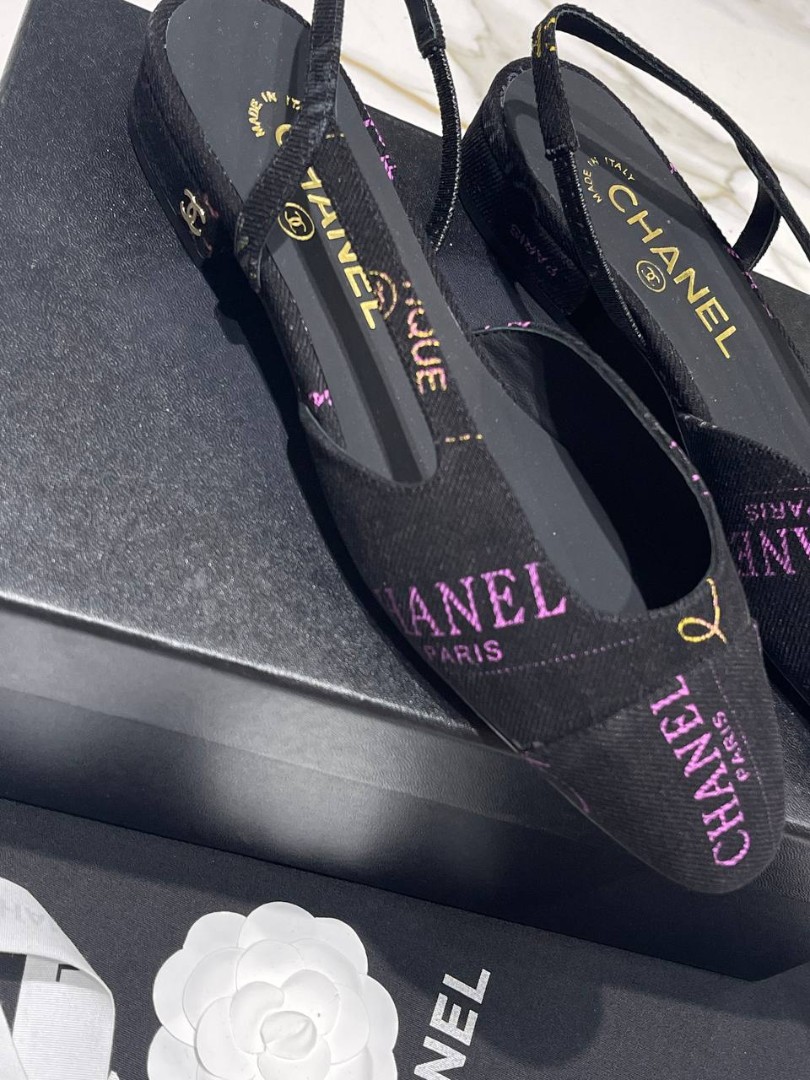 Босоножки Chanel черные