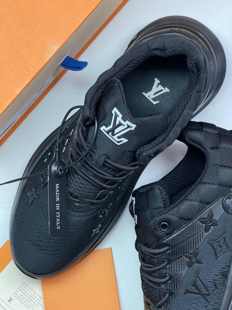 Мужские кроссовки Louis Vuitton Show Up черные