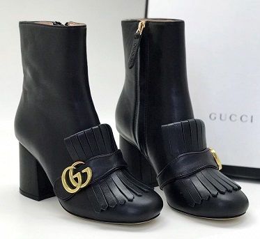 Ботильоны Gucci Marmont черные