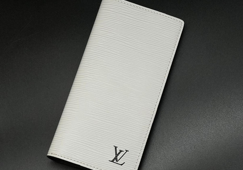 Мужское кожаное портмоне Louis Vuitton белое