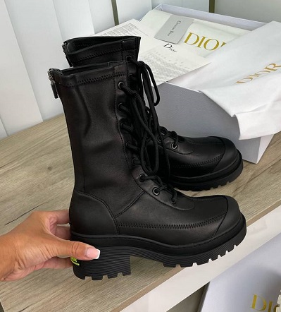 Женские ботинки Christian Dior черные