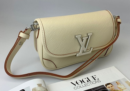 Женская сумка Louis Vuitton Buci белая