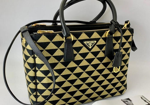 Женская сумка-тоут Prada Medium Galleria jacquard fabric