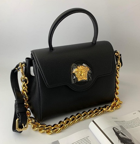 Женская сумка Versace черная