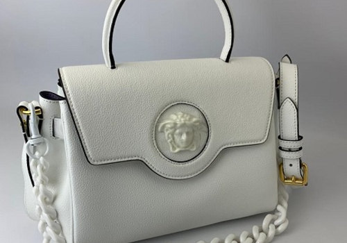 Женская сумка Versace белая
