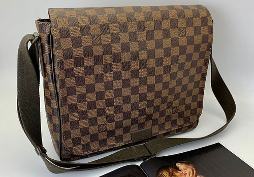 Мужская коричневая сумка Louis Vuitton