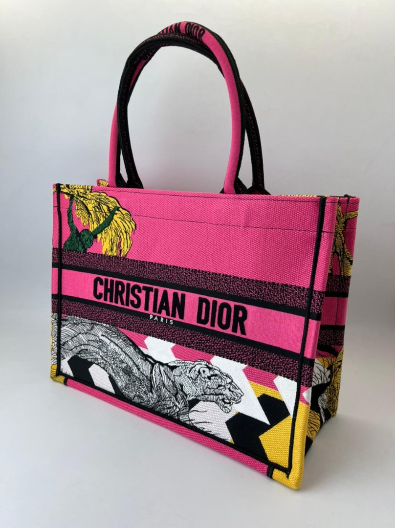 Сумка-тоут Christian Dior Book Tote 36 см розовая