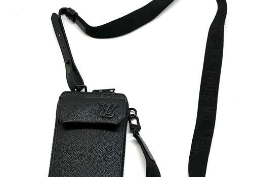 Чехол для телефона Louis Vuitton Aerogram черный