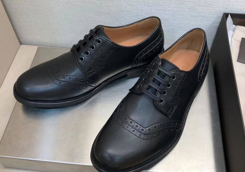 Мужские кожаные черные ботинки Bottega Veneta