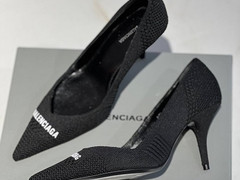 Женские туфли Gucci Balenciaga черные