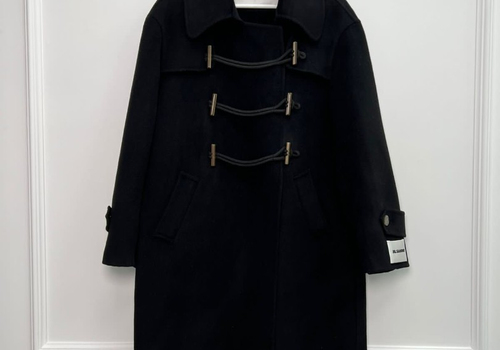 Женское пальто Jil Sander черное