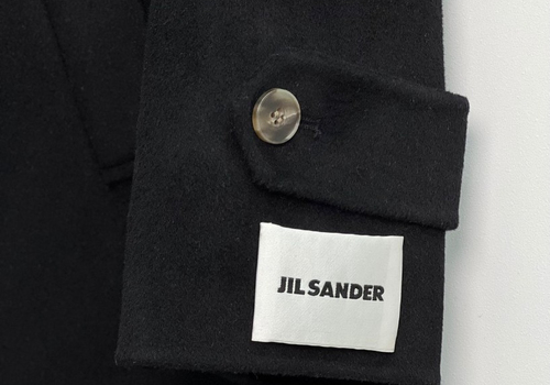 Женское пальто Jil Sander черное