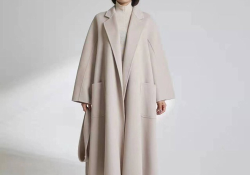 Женское молочное пальто Max Mara