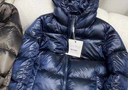 Женский пуховик Max Mara синий