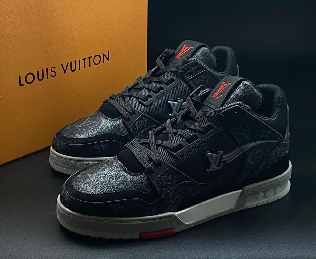 Кожаные кроссовки Louis Vuitton Trainer