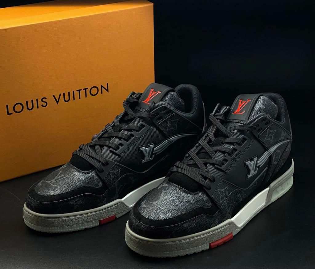 Кожаные кроссовки Louis Vuitton Trainer